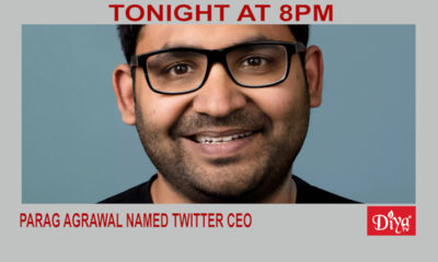 Parag Agrawal named Twitter CEO, replaces Jack Dorsey | Diya TV News