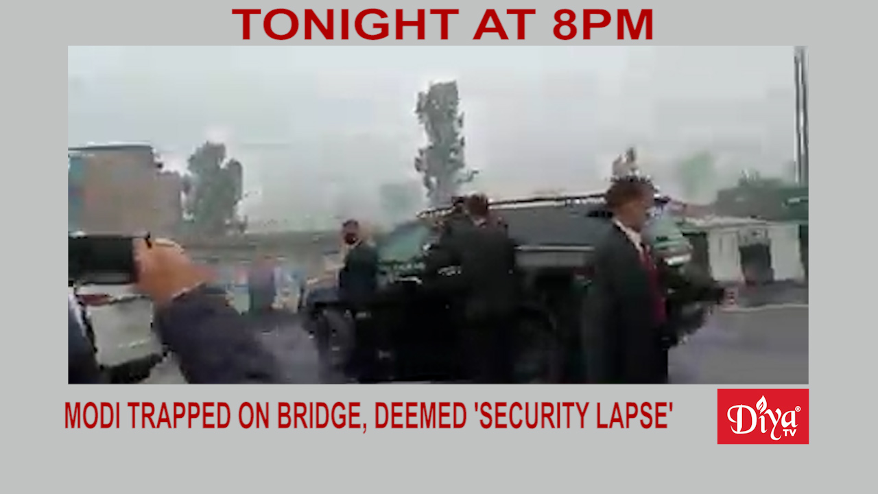 Modi trapped on bridge, deemed ‘security lapse’
