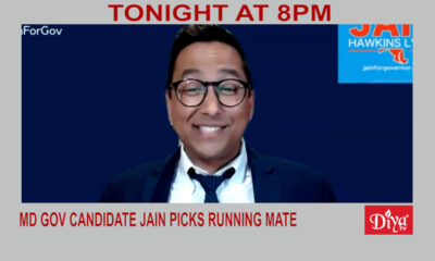 MD Gov candidate Jain picks running mate | Diya TV News