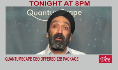 QuantumScape CEO offered $2B package | Diya TV News