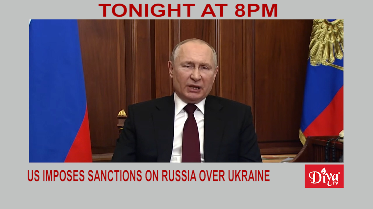 US imposes sanctions on Russia over Ukraine standoff￼