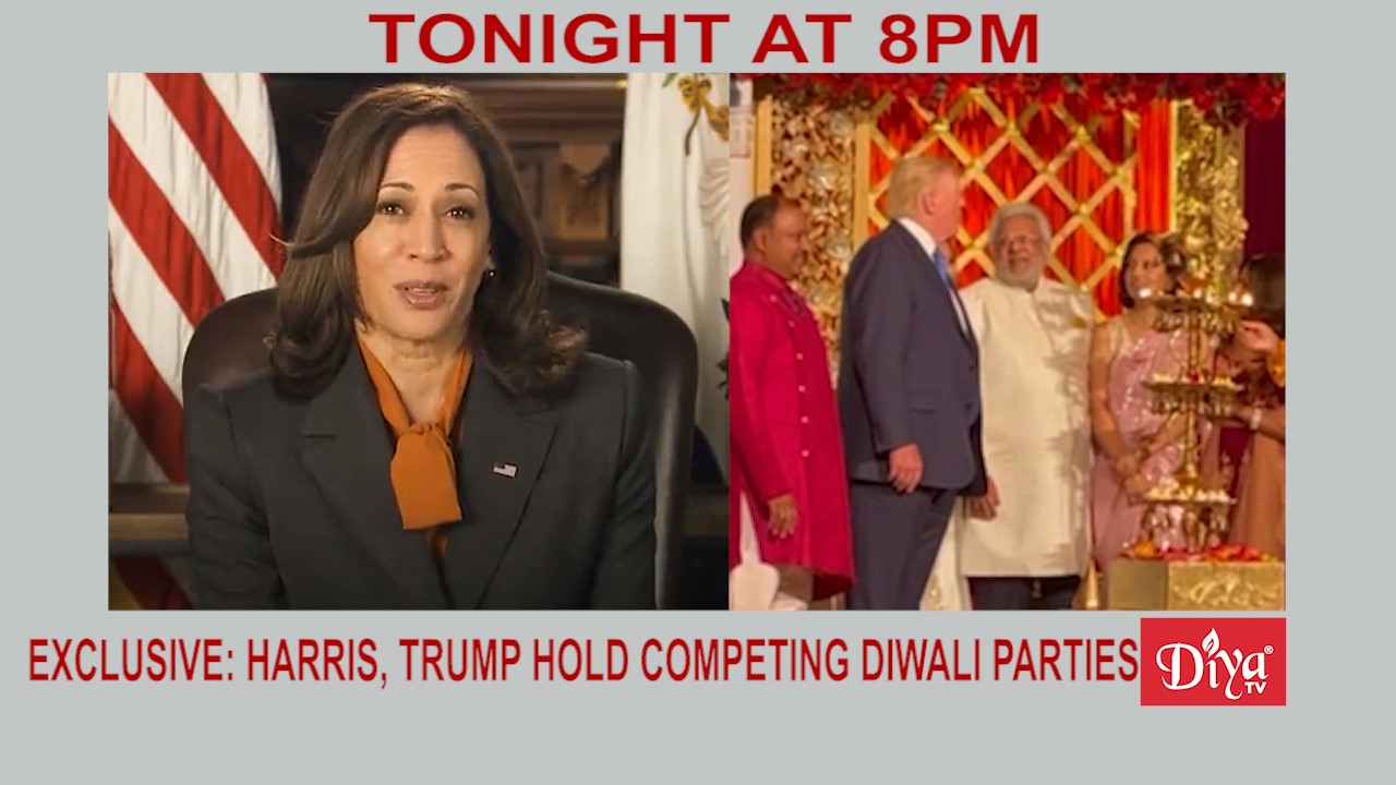 Exclusive: Harris & Trump hold competing Diwali parties