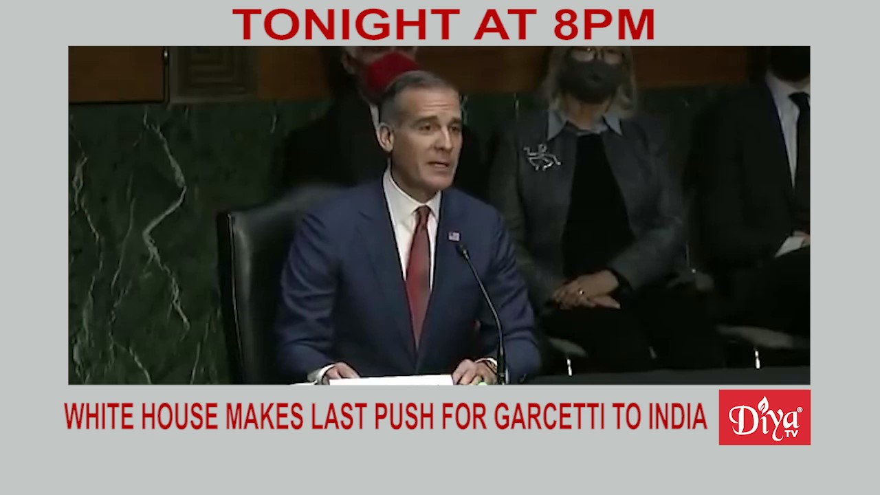 White House makes last push for Garcetti to India