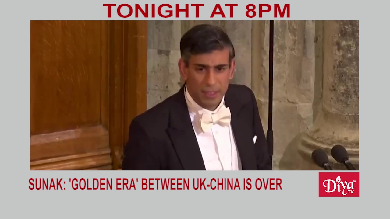 Sunak: ‘Golden era’ between UK-China is over