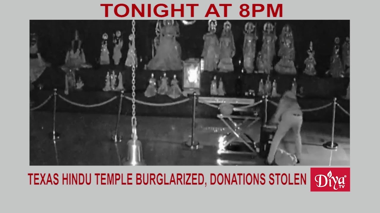 Texas Hindu temple burglarized, donations stolen