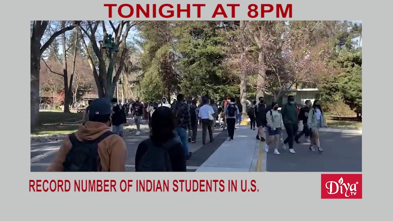 Record number of Indian students in the U.S.