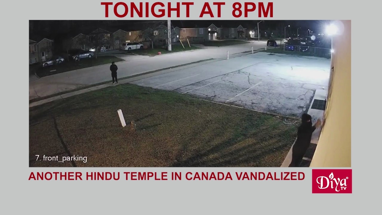 Another Hindu temple in Canada vandalized