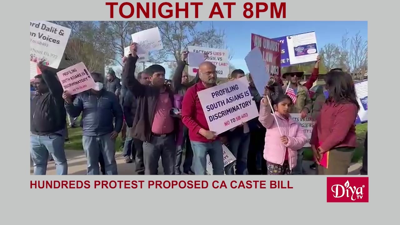 Hundreds protest proposed California caste bill