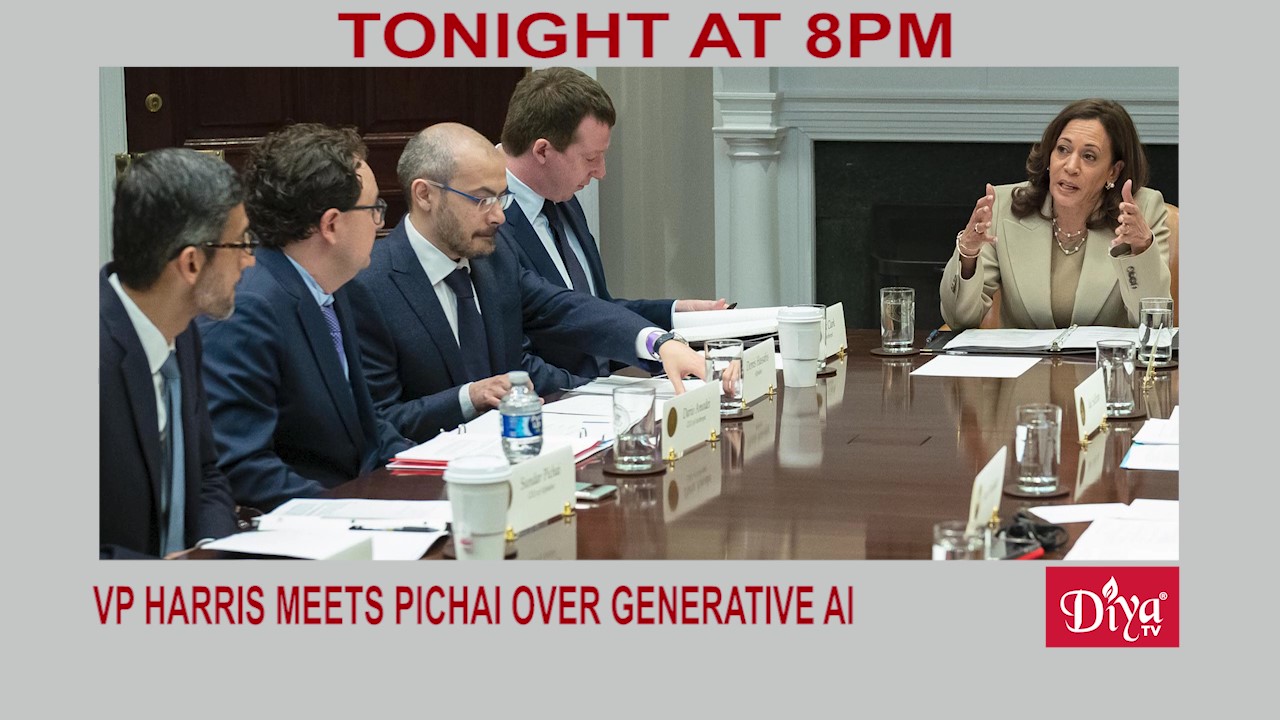 VP Harris meets Sundaar Pichai over generative AI