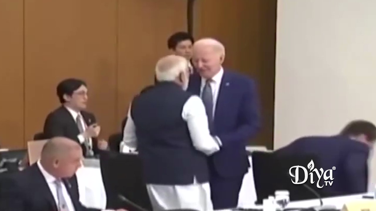 President Joe Biden and Indian PM Modi meet at G7 Summit