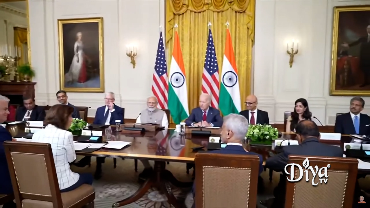 President Biden and Prime Minister Modi meet top CEOS from U.S. & India