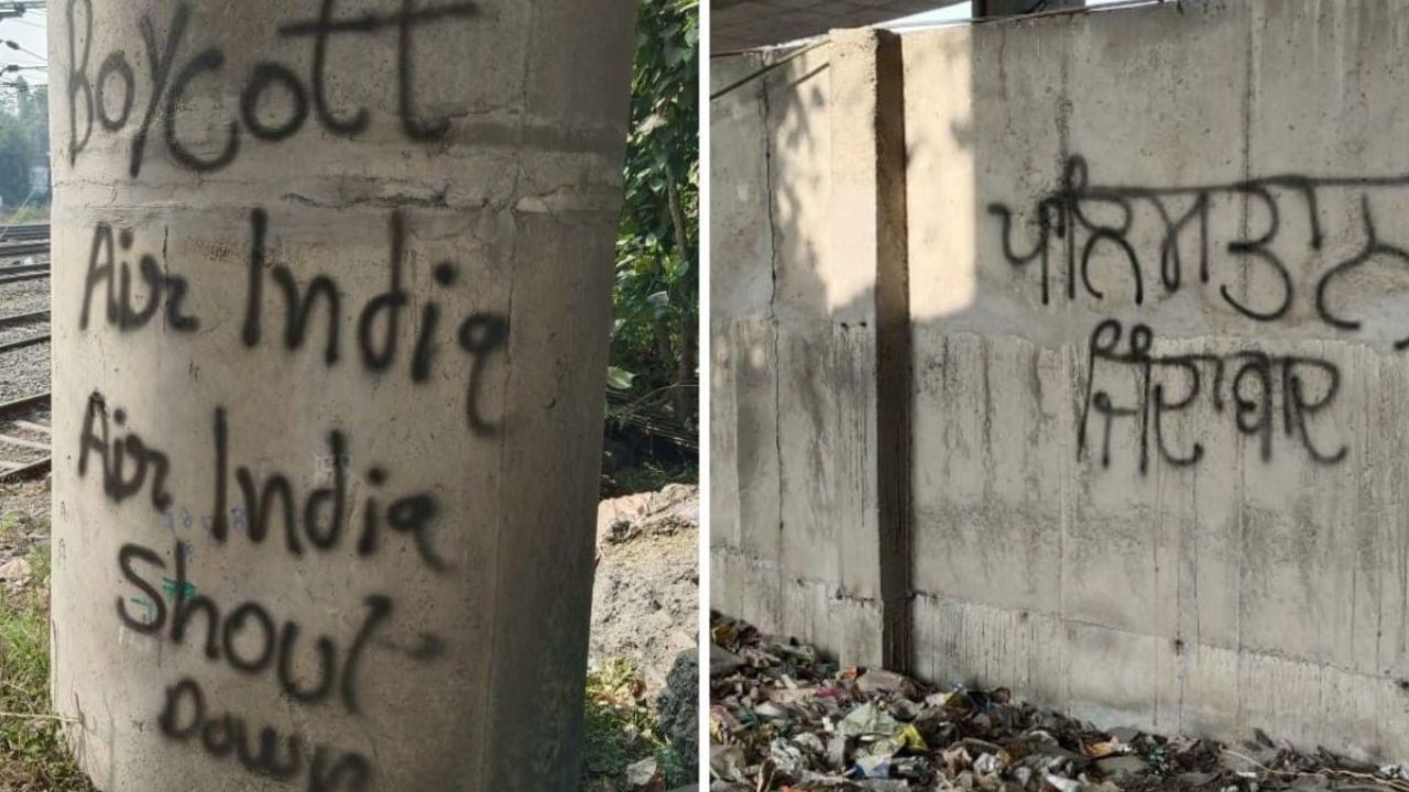 Punjab Police arrest two Sikhs for Justice members for anti-India graffiti 