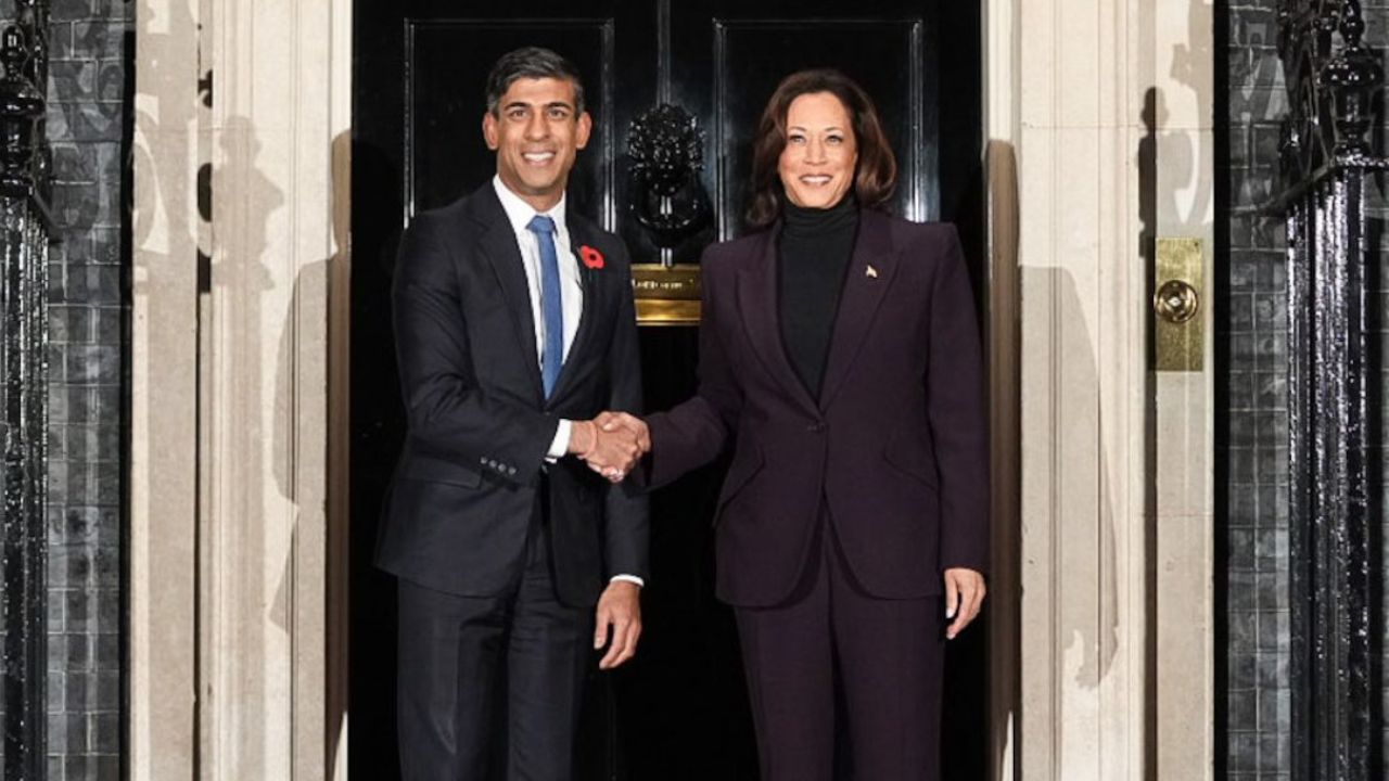 Harris, Sunak discuss Israel support and collaboration on AI