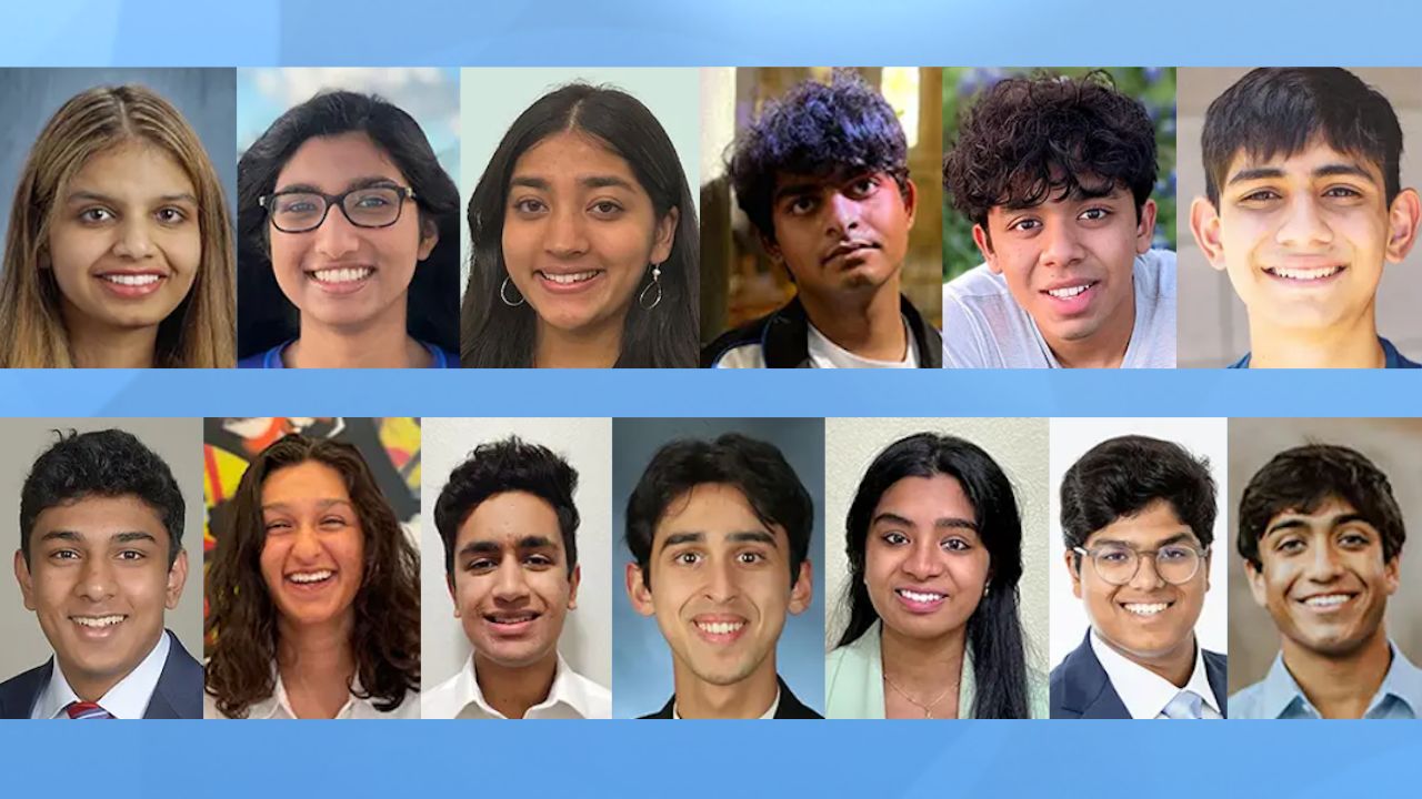 Thirteen Indian American students named finalists in prestigious science competition