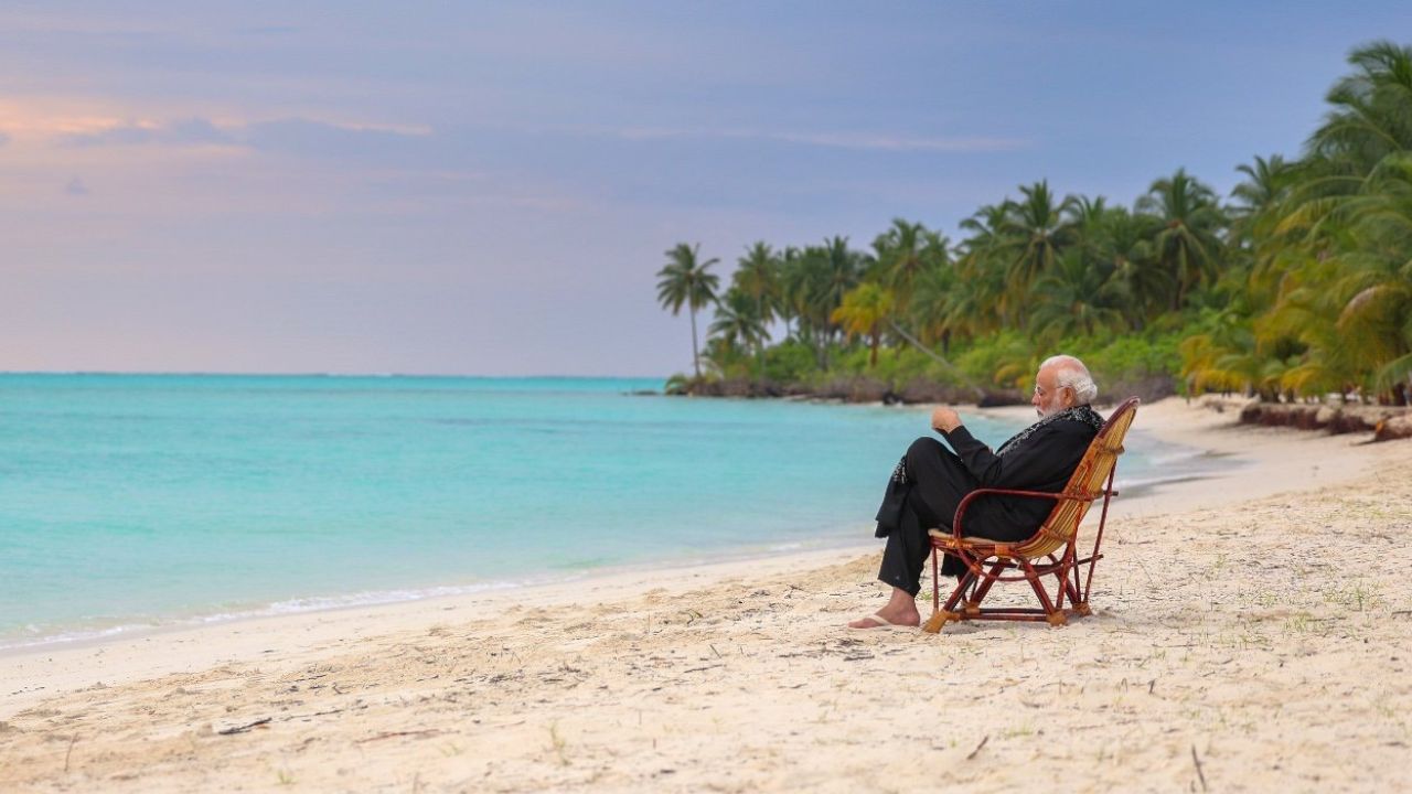 Modi visits Indian archipelago Lakshadweep in subtle counter to the Maldives