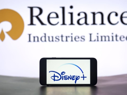 Disney and Reliance Industries logos