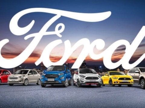 Ford vehicles and logo