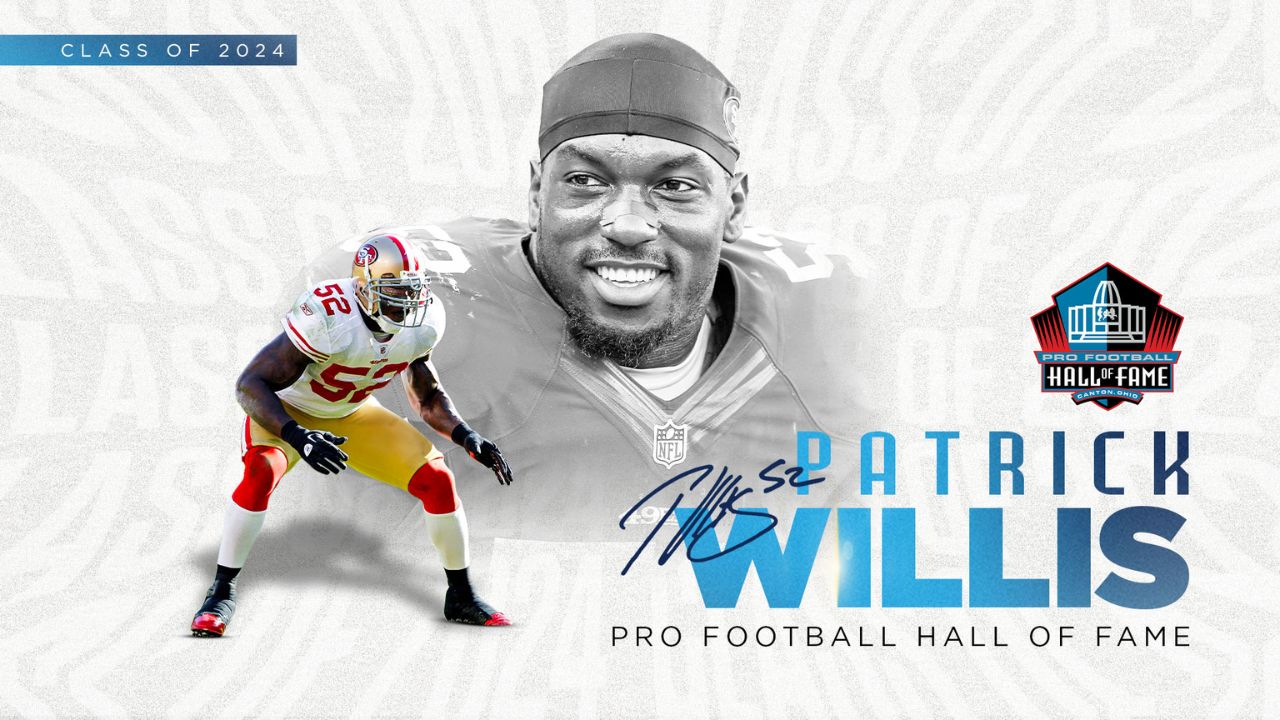 49ers great Patrick Willis enters Pro Football Hall of Fame