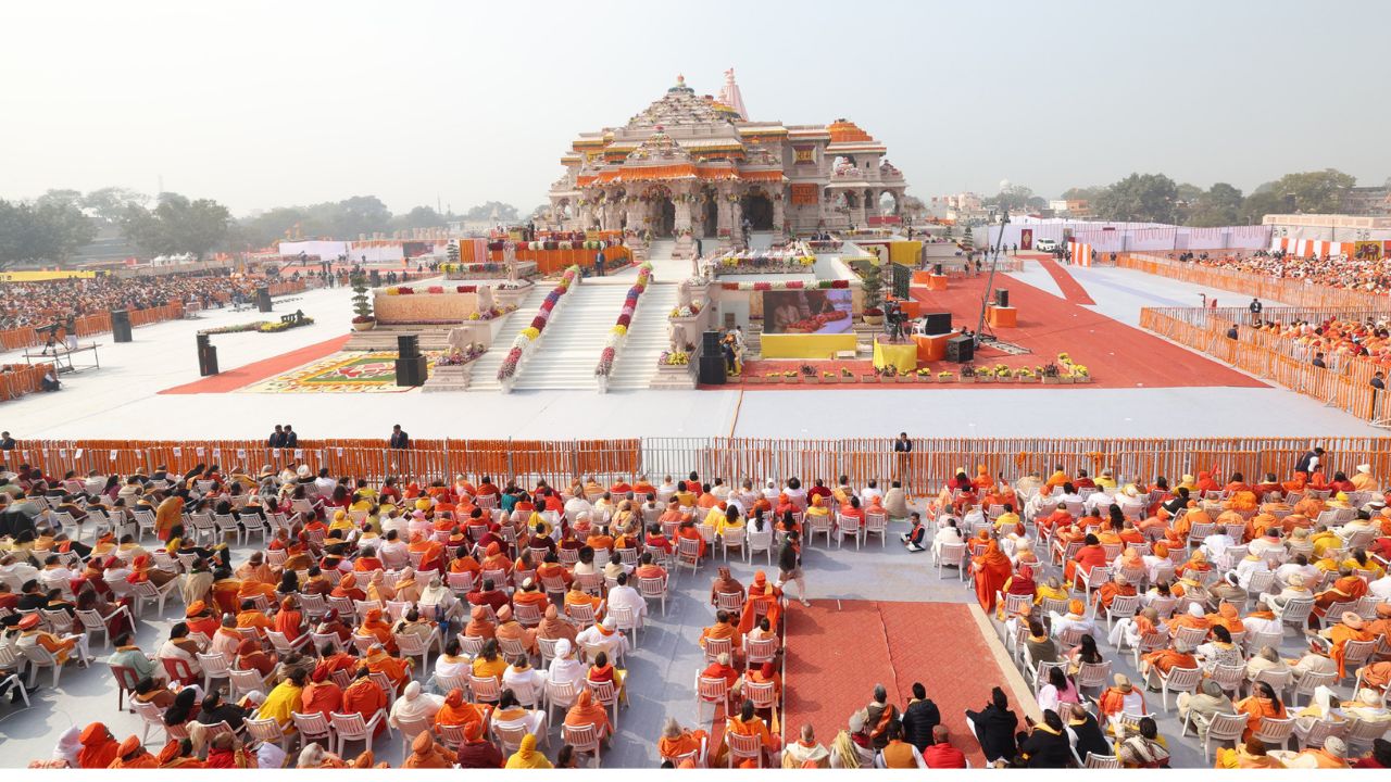 Global diaspora celebrates opening of the Ram Mandir 