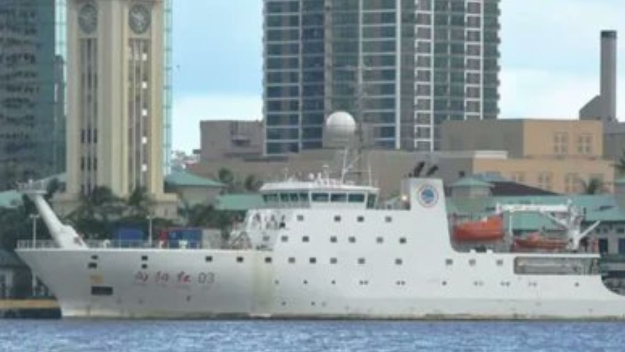 Chinese research vessel spotted near India’s coast raises security concerns