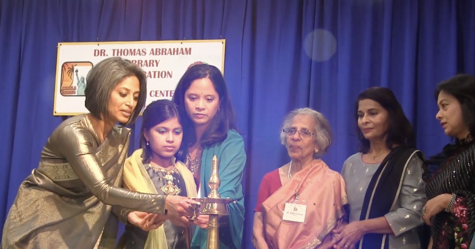 Dr. Thomas Abraham Library opens at Kerala Center in New York