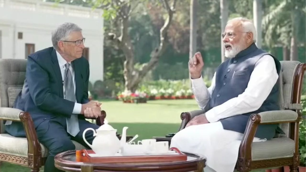 Modi, Gates discuss AI, women’s empowerment, and climate change