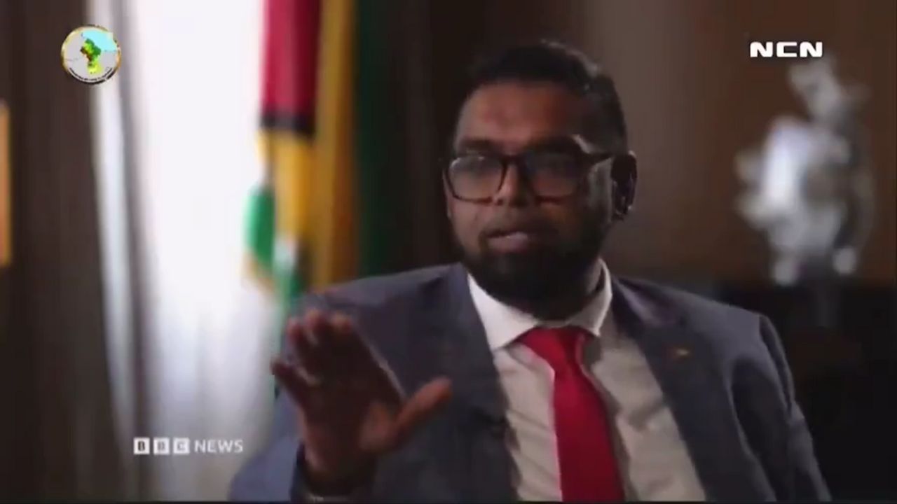 Guyanese president clashes with BBC reporter over climate change criticism