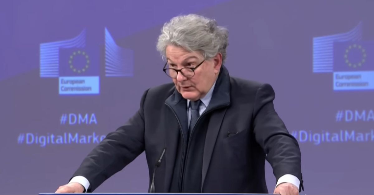 U.S. bars Thierry Breton over the Digital Services Act