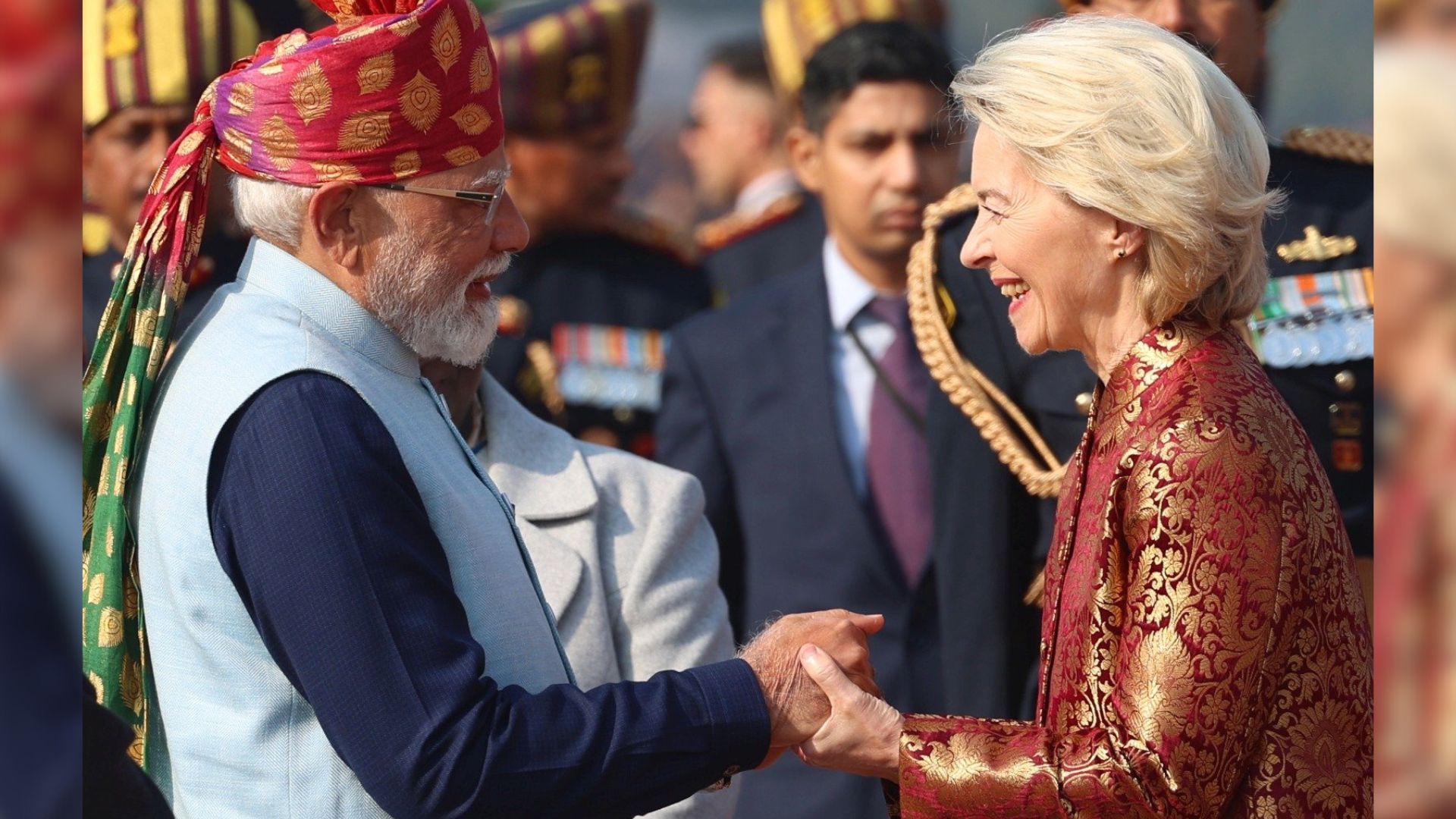 India marks its 77th Republic Day with EU officials as chief guests 