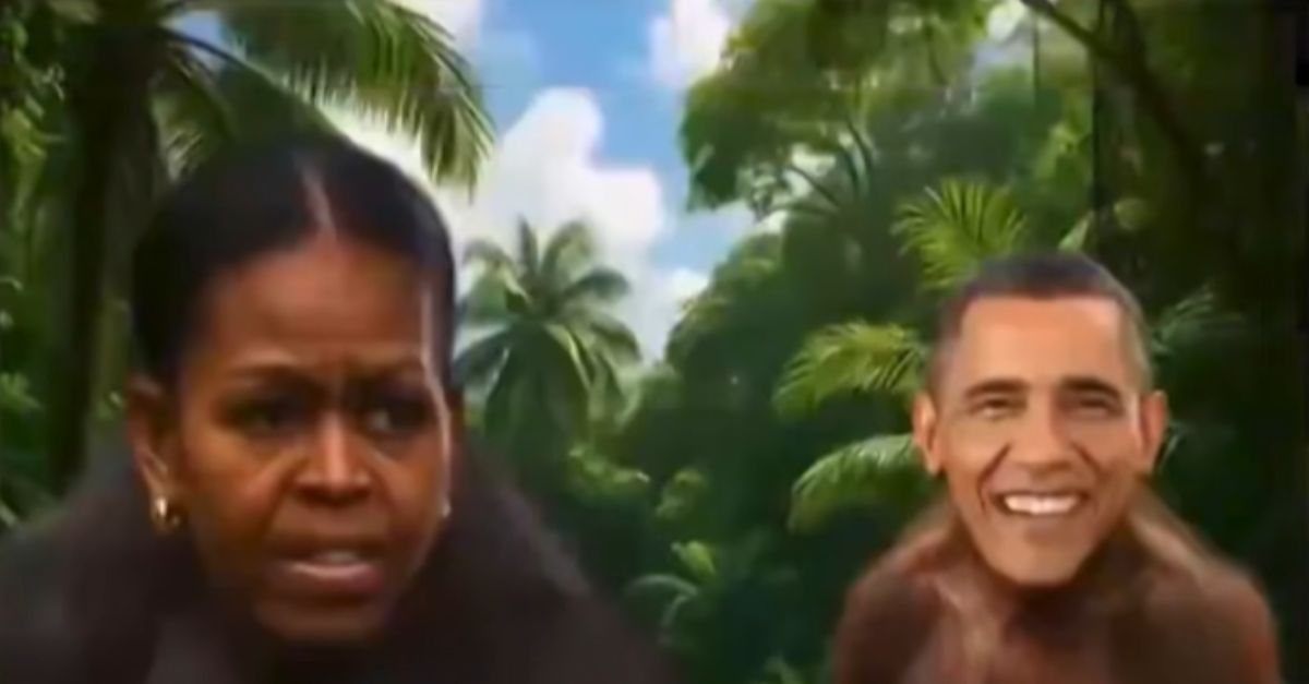 Trump faces bipartisan outrage after sharing racist Obama clip