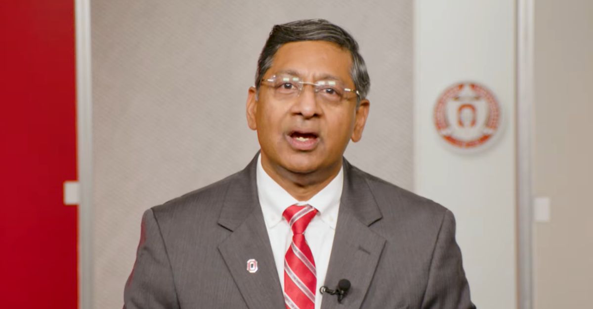 The Ohio State University names Ravi V. Bellamkonda President