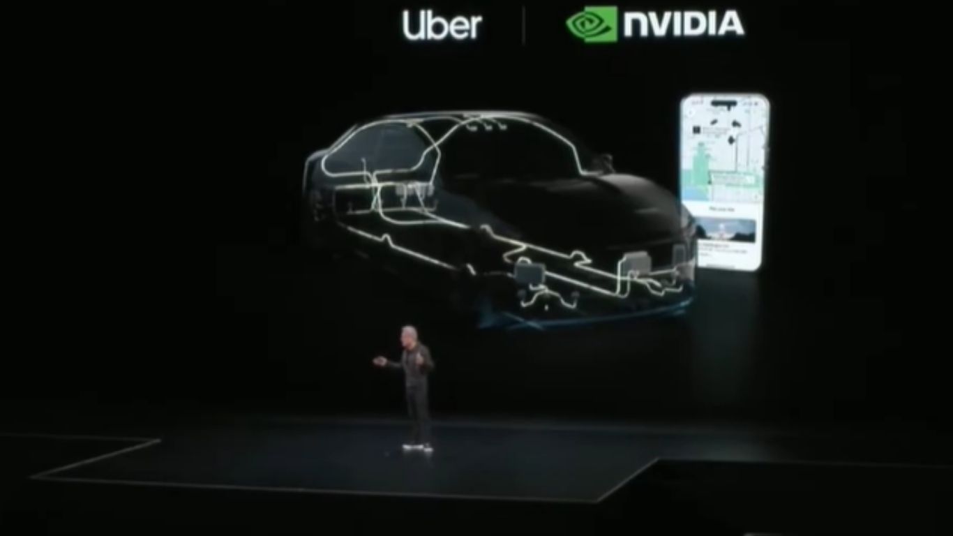 Uber and NVIDIA partner to deploy 100,000 Robotaxis