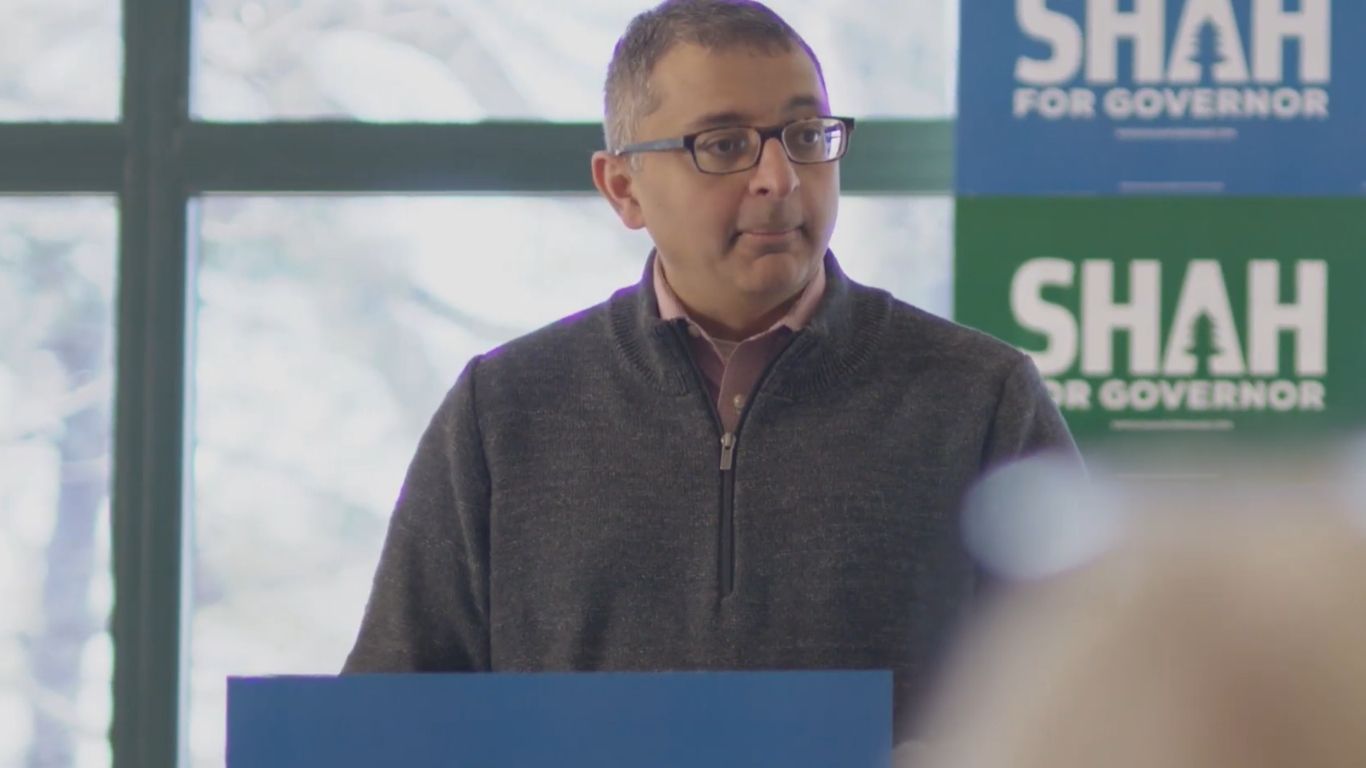 Maine gubernatorial candidate Nirav Shah crosses $1m mark in fundraising