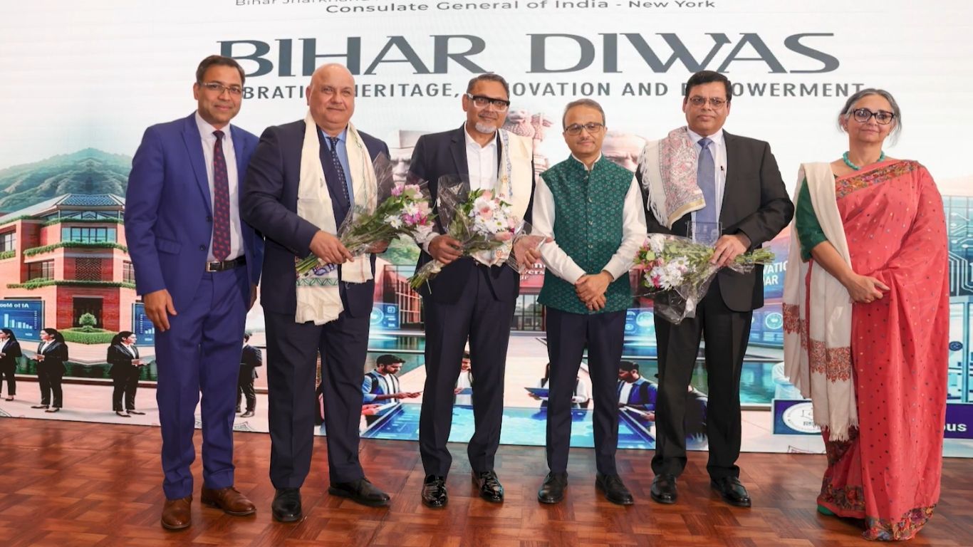 Bihar Diwas 2026 New York honors global Bihari leaders