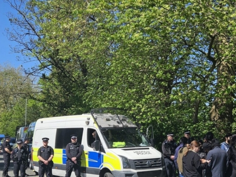 Cheshire Police raid Ahmadi Religion of peace and light in Crewe