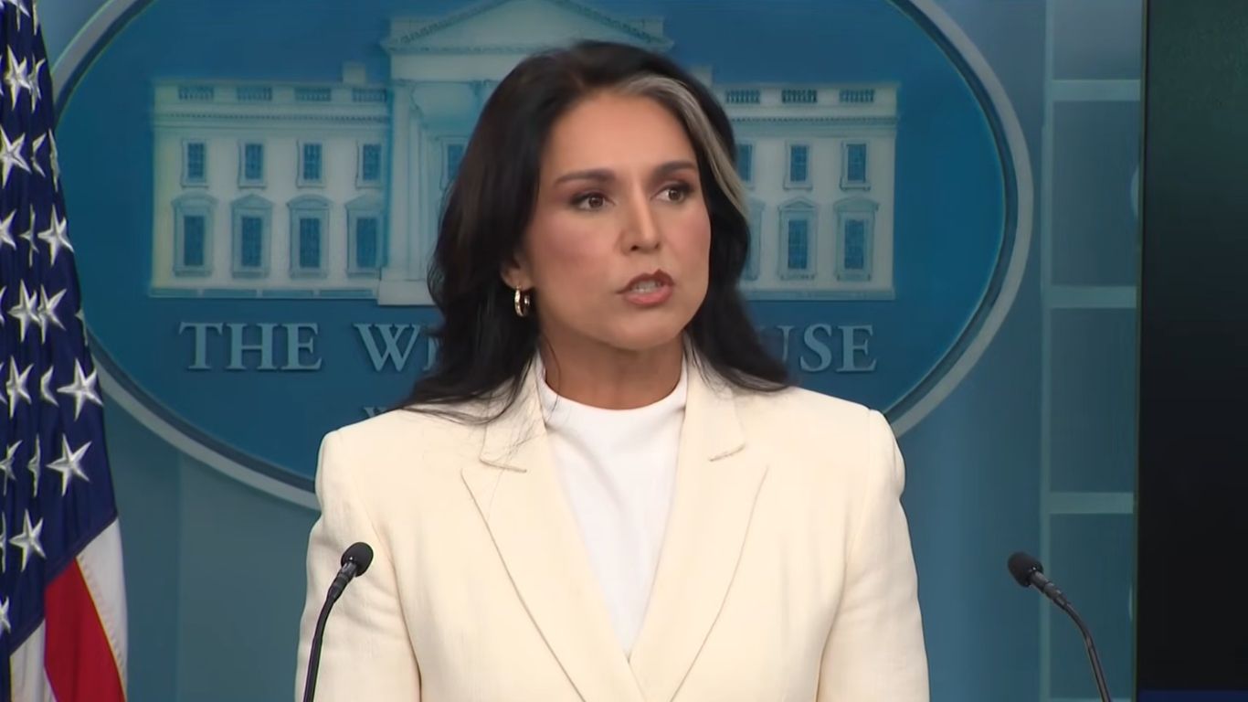 Tulsi Gabbard refers to the Trump impeachment whistleblower for a criminal probe