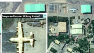 Satellite imagery shows Iranian aircraft hosted in Pakistan