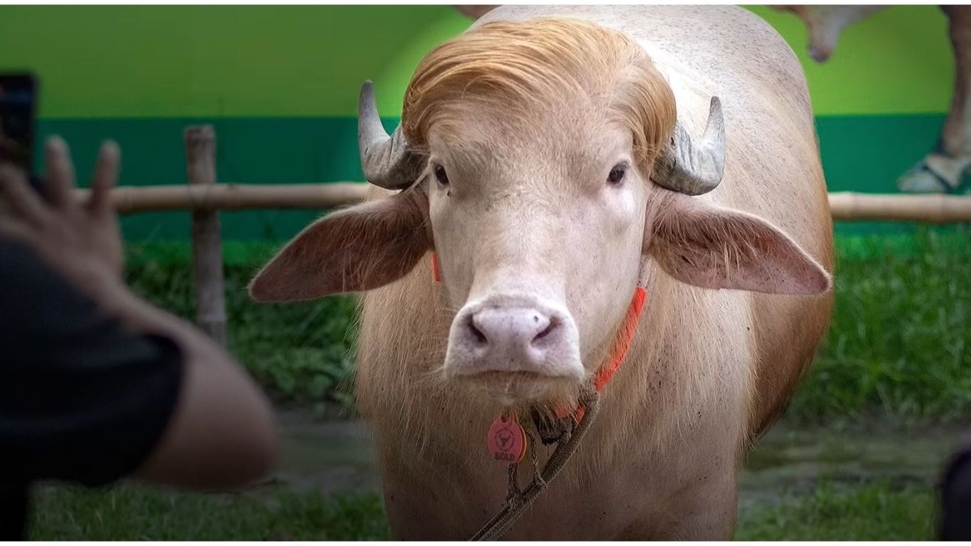 Donald Trump’s buffalo lookalike saved in Bangladesh