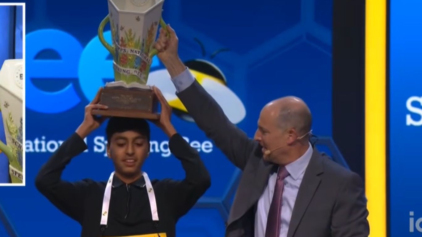 Shrey Parikh wins the 2026 Scripps National Spelling Bee title