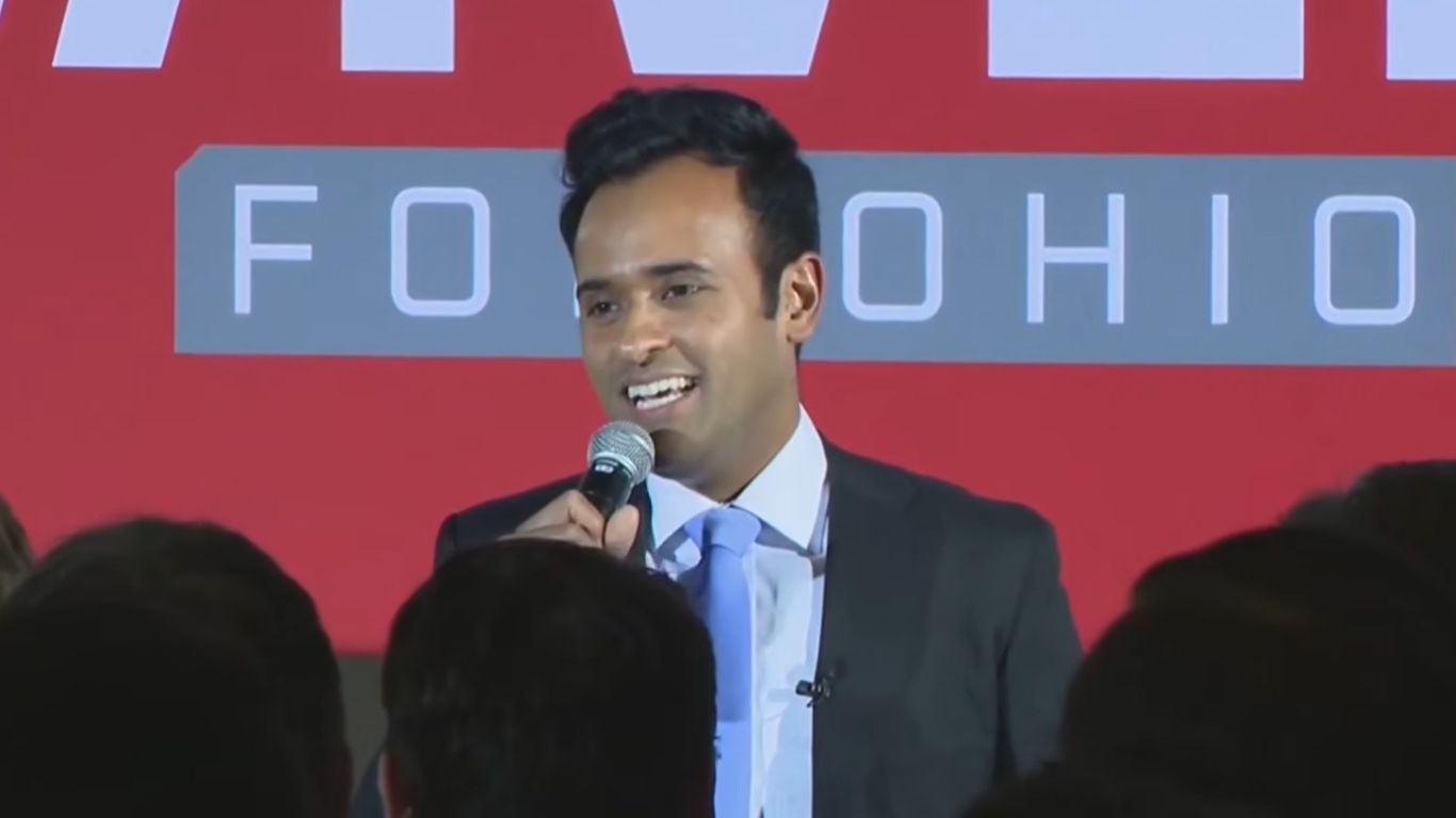Vivek Ramaswamy wins Ohio GOP primary, faces Amy Acton