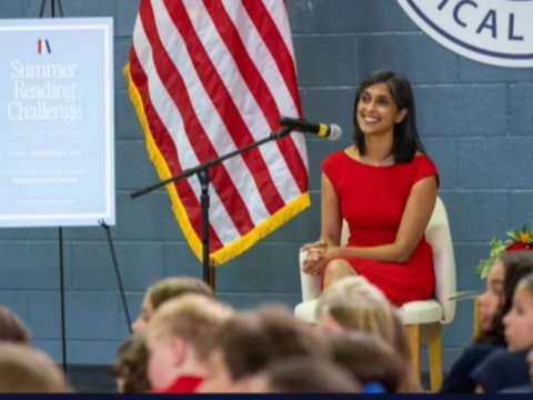 Second Lady Usha Vance Launches 2026 White House Summer Reading Challenge