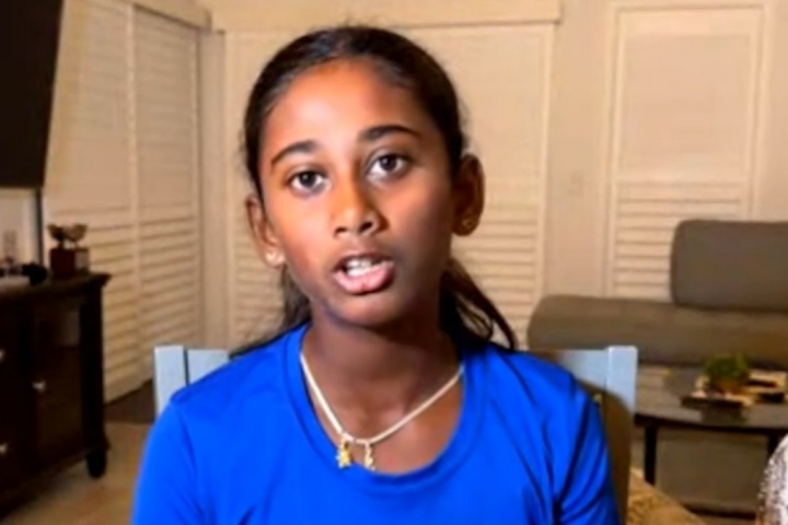 Srishti Kiran becomes World No. 1 in U-13 Tennis