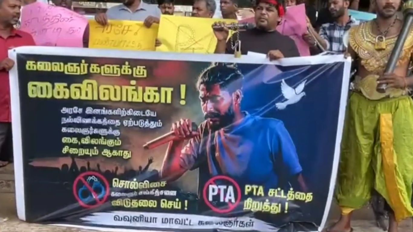 Tamil Rapper Hiphop Sangee arrested under Sri Lanka’s PTA 