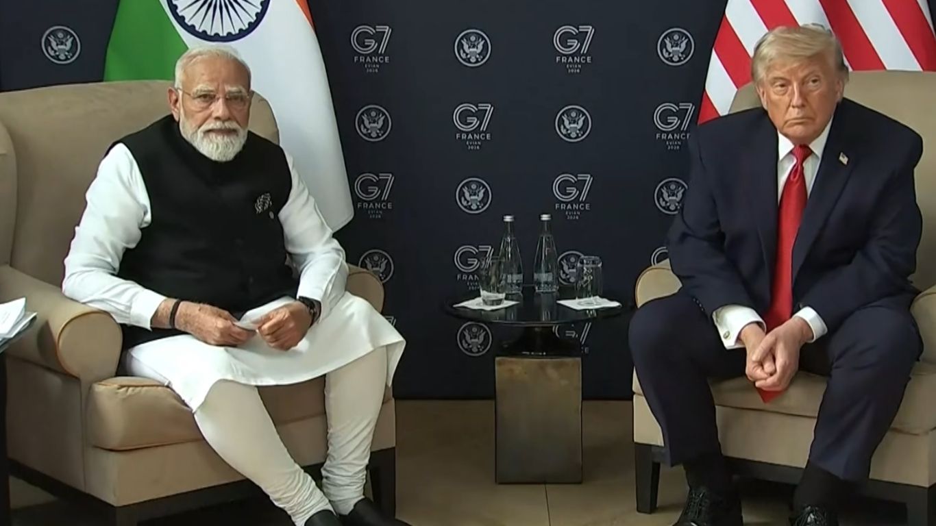 Donald Trump praises Narendra Modi at the G7 Summit