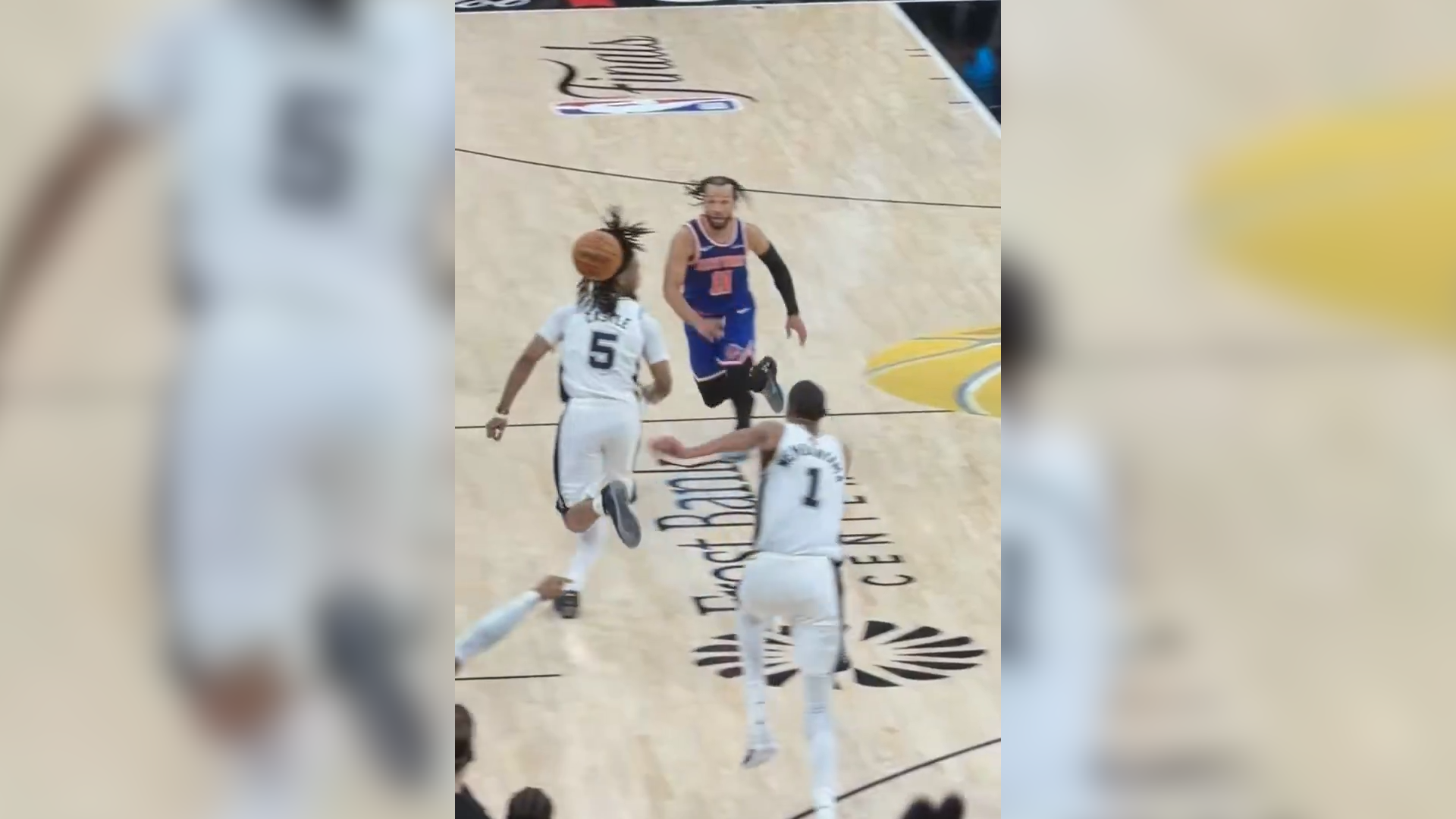 Knicks survive Spurs’ late rally to take 2-0 NBA Finals lead