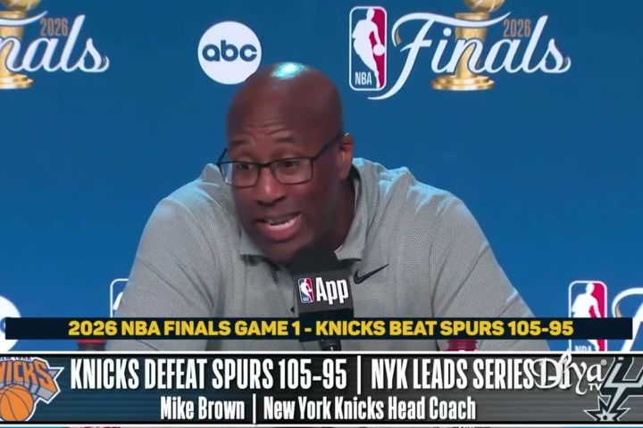 Knicks behind clutch Brunson shots take Game 1 in San Antonio 105-95