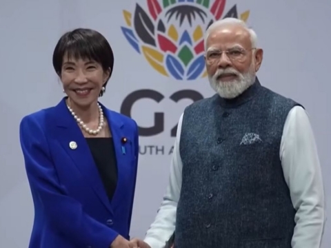 Japan PM Takaichi visits India for key summit with Modi