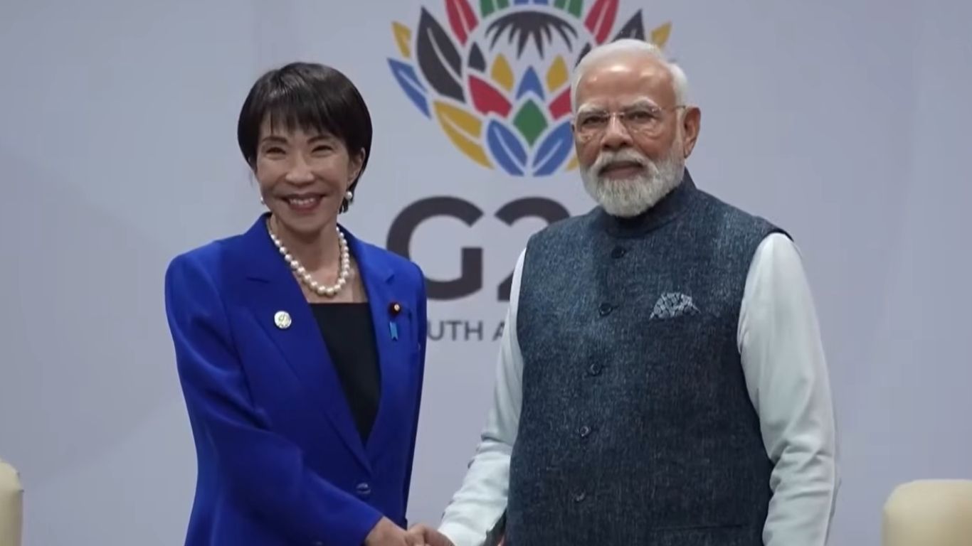 Japan PM Takaichi visits India for key summit with Modi