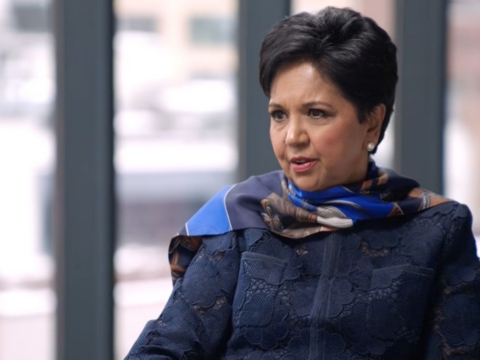 Indra Nooyi says US meritocracy made her PepsiCo rise possible