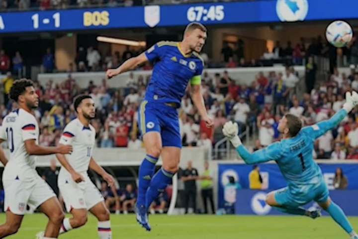 US men’s soccer beats Bosnia 2-0, sets up Belgium clash